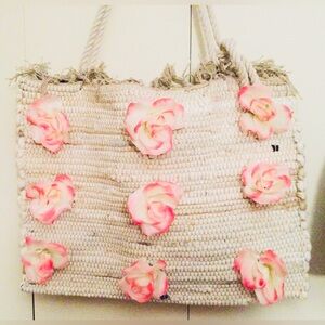 Shabby Chic Rose Summer Tote!